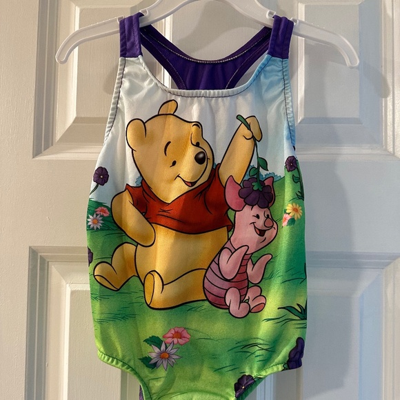 Vintage Winnie the Pooh Bathing Suit Size 4T One Piece NWOT